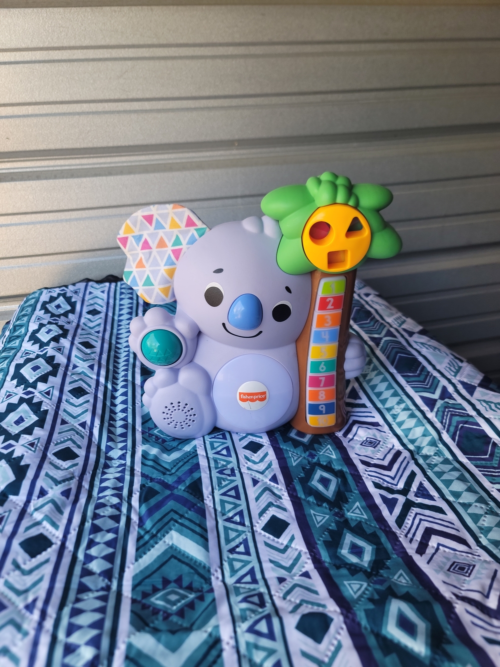 Fisher-Price Purple Koala Interactive Learning Toy - Number Pop Tree